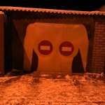 Въезжать запрещено (гараж в Запорожье) Въезжать запрещено (гараж в Запорожье)